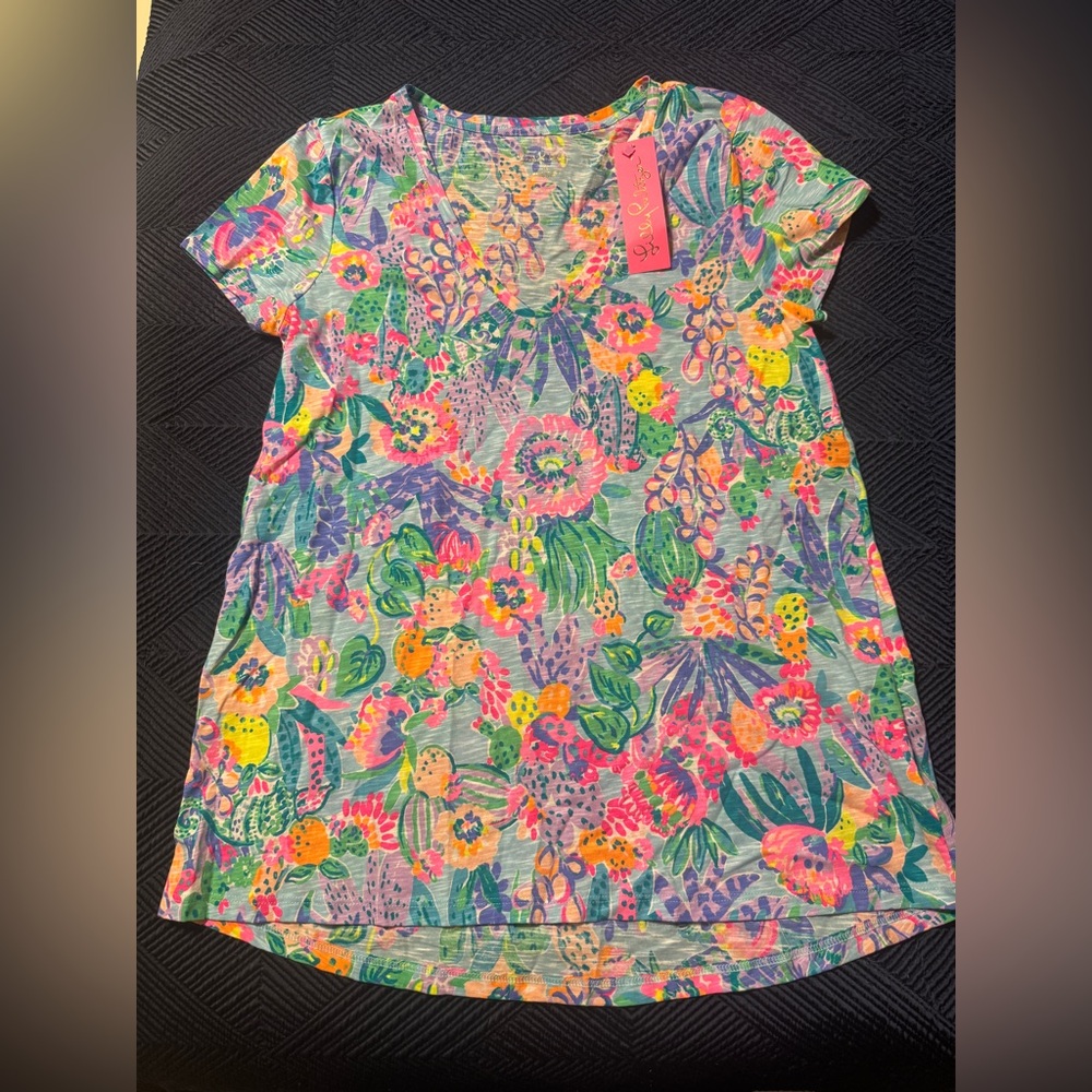 Lilly Pulitzer NWT MED Etta V-neck